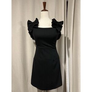 Bib Women's Black‎ Dress Size Small
